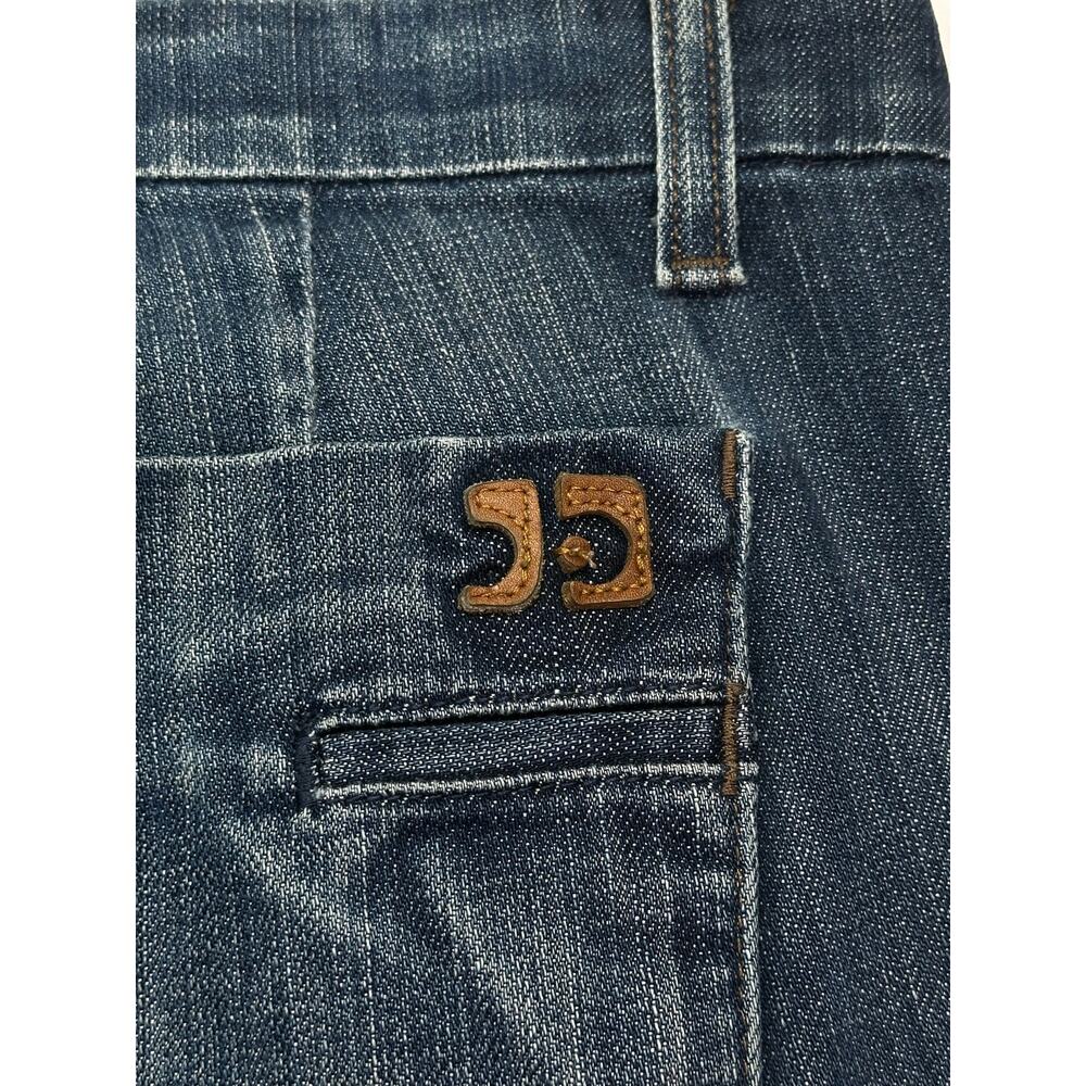 Joe’s Jeans The Stardust Low Rise Super Flare Jeans Dark Wash Denim Size 28 - Picture 9 of 13